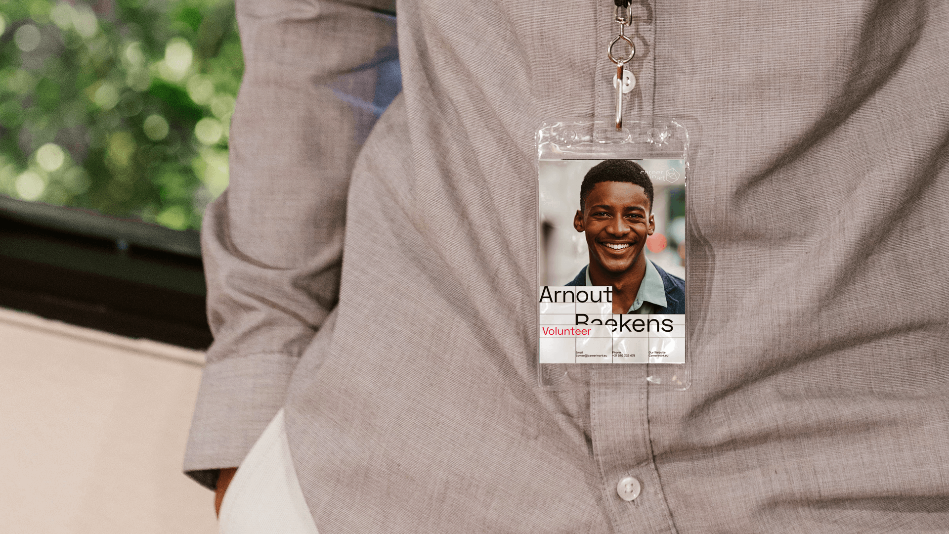 Volunteering badge Career In Art